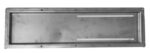 Staffa piana in acciaio inox